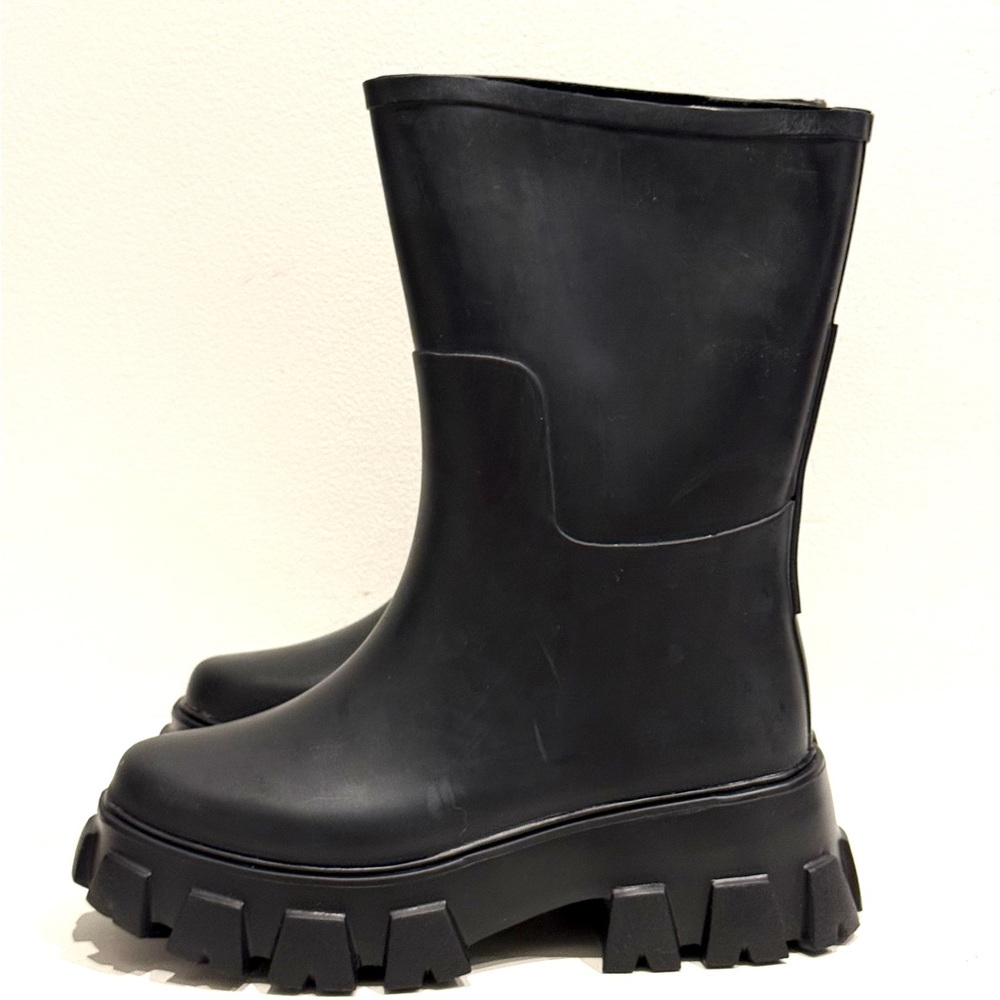 NWT ILSE JACOBSEN 3/4 RUBBER MOON CHELSEA BOOTS EURO 37 - Picture 10 of 15